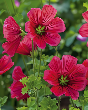 Red Queen Samen (Malope trifida) – einjährige Blume