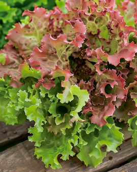 Salatsamen Lollo Rossa Lactuca Sativa einjährig