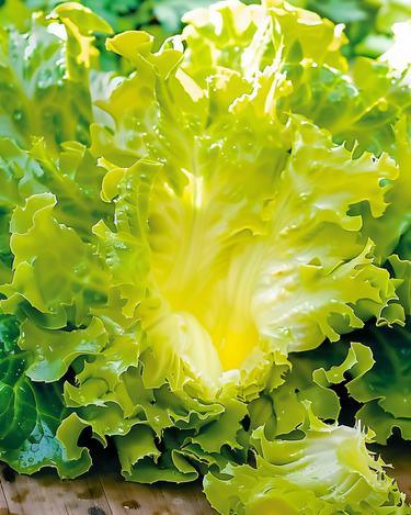 Krause Endivie De Meaux Frisee Type Samen (Cichorium endivia) – einjähriges Gemüse