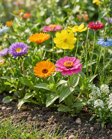 Summerflowers Mix 250g Pack For Outdoor Sowing – annual flower seeds from SeedsChoice