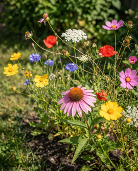 Flowers For Birds Seeds Annual Mix 15m2 Coverage Full Sun